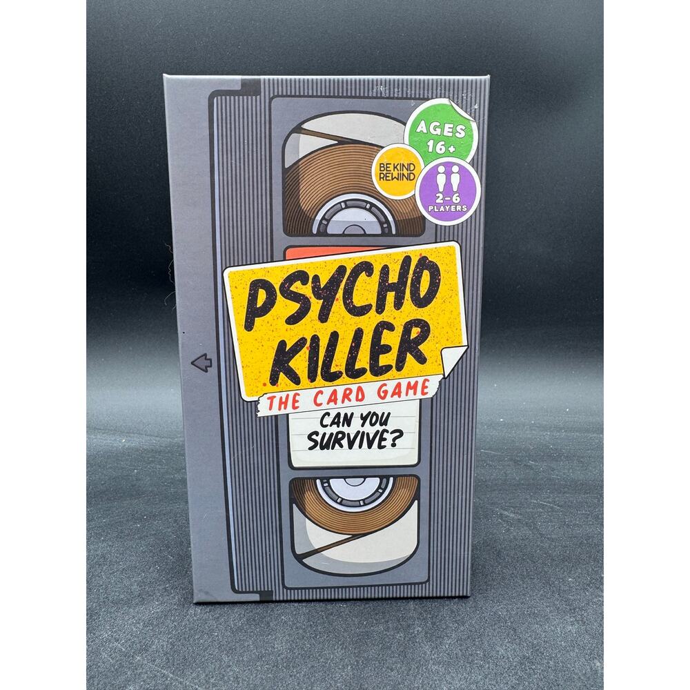 Psycho Killer The Card Game Can You Survive? Third Edition 2023 NIB